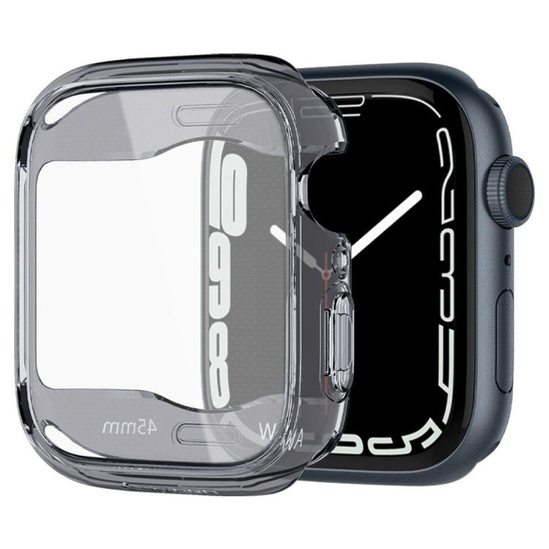 Spigen Ultra Hybrid dėklas Apple Watch 7/ 8 (45 mm) - skaidrus