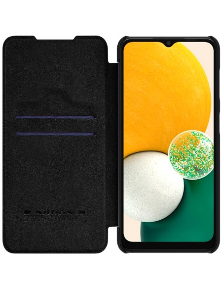 Nillkin Qin odinis dėklas Samsung Galaxy A13 5G juodas Nillkin Qin odinis dėklas Samsung Galaxy A13 5G juodas