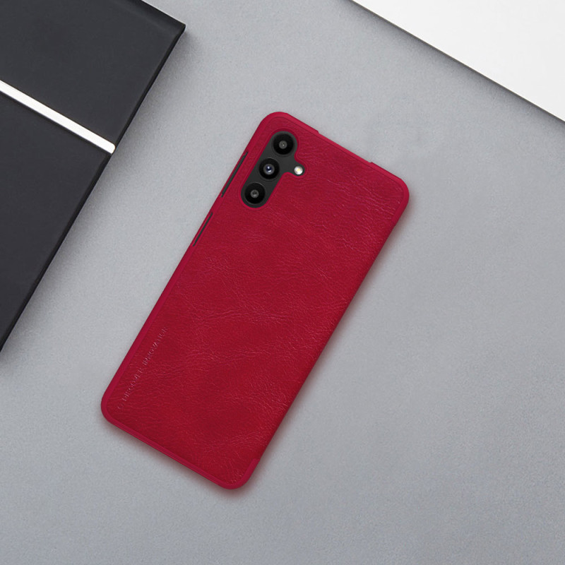 Nillkin Qin odinis dėklas Samsung Galaxy A13 5G juodas