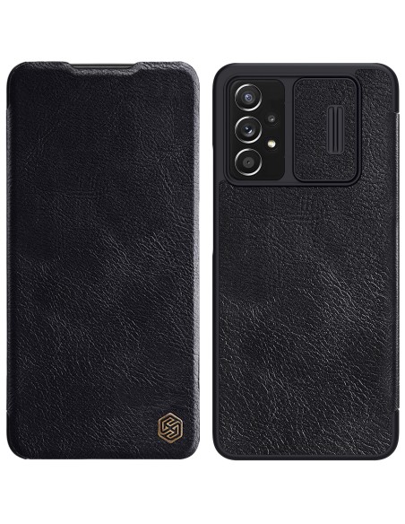 Nillkin Qin odinis dėklas Samsung Galaxy A73 juodas Nillkin Qin odinis dėklas Samsung Galaxy A73 juodas