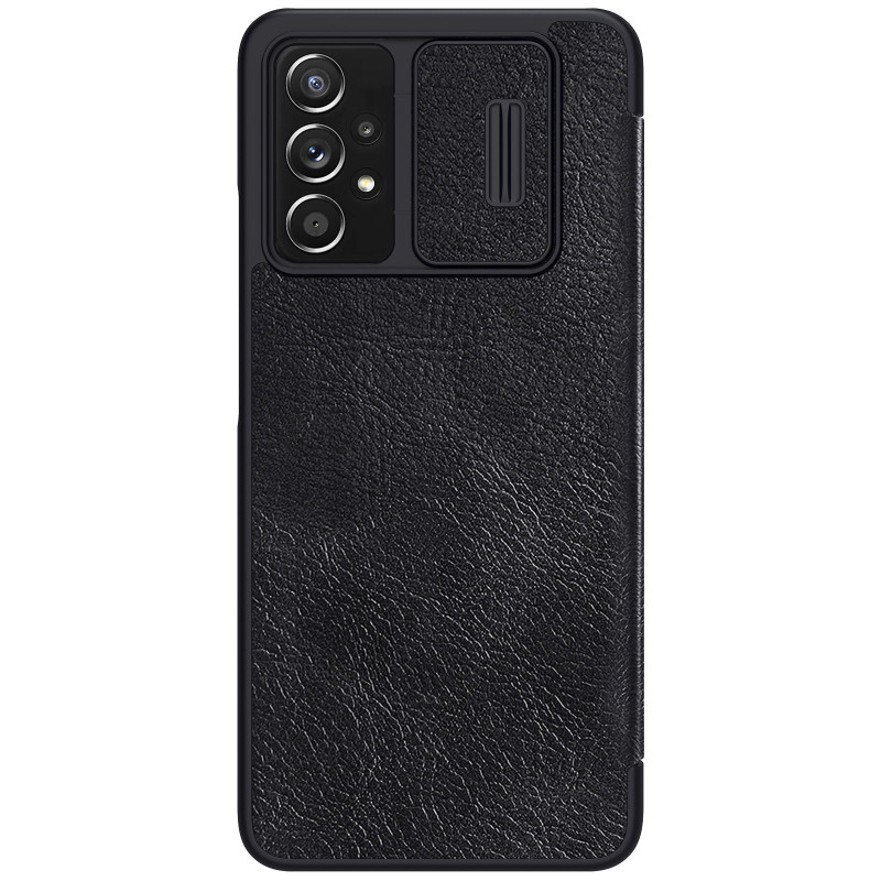 Nillkin Qin odinis dėklas Samsung Galaxy A73 juodas