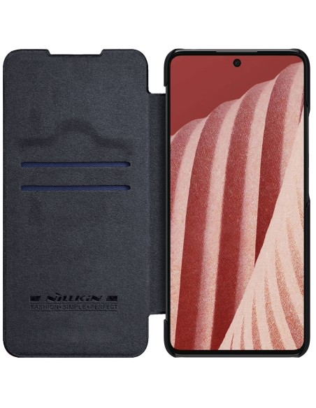 Nillkin Qin odinis dėklas Samsung Galaxy A73 juodas Nillkin Qin odinis dėklas Samsung Galaxy A73 juodas