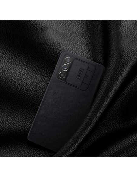 Nillkin Qin odinis dėklas Samsung Galaxy A73 juodas Nillkin Qin odinis dėklas Samsung Galaxy A73 juodas