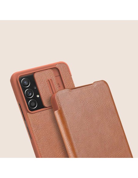 Nillkin Qin odinis dėklas Samsung Galaxy A73 juodas Nillkin Qin odinis dėklas Samsung Galaxy A73 juodas