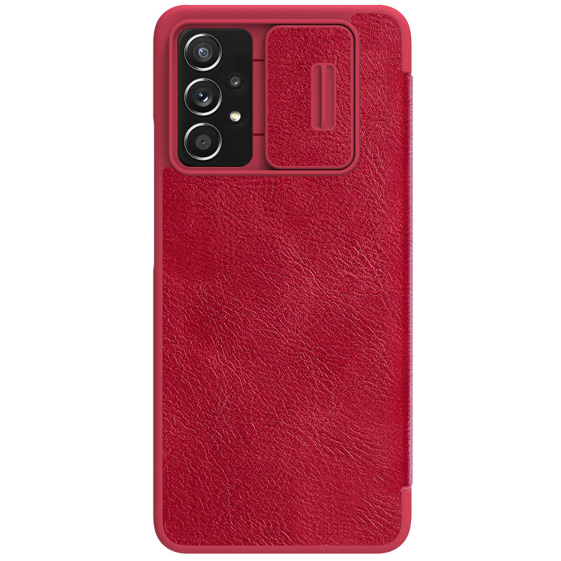 Nillkin Qin odinis dėklas Samsung Galaxy A73 raudonas