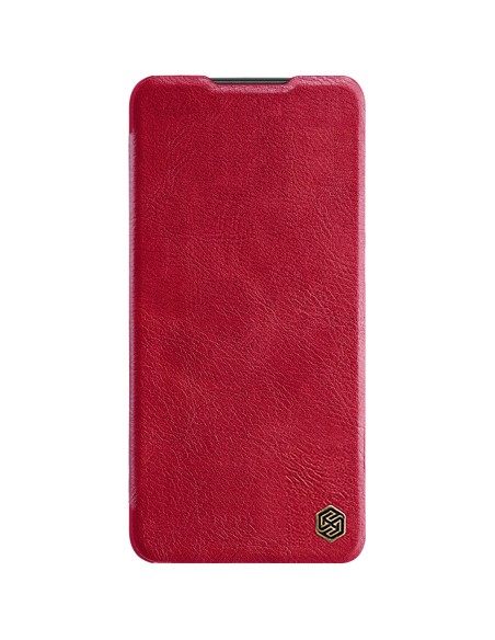 Nillkin Qin odinis dėklas Samsung Galaxy A73 raudonas Nillkin Qin odinis dėklas Samsung Galaxy A73 raudonas