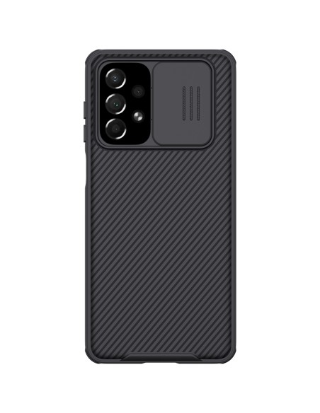 Nillkin CamShield Pro Case Armored Case Cover kameros apsauga, skirta Samsung Galaxy A73 Black Nillkin CamShield Pro Case Armored Case Cover kameros apsauga, skirta Samsung Galaxy A73 Black