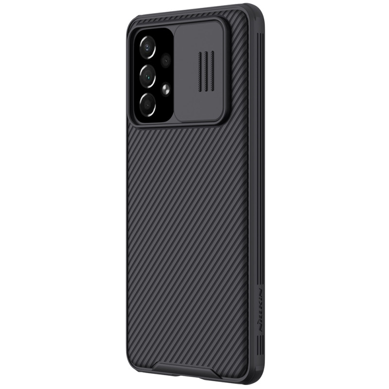 Nillkin CamShield Pro Case Armored Case Cover kameros apsauga, skirta Samsung Galaxy A73 Black