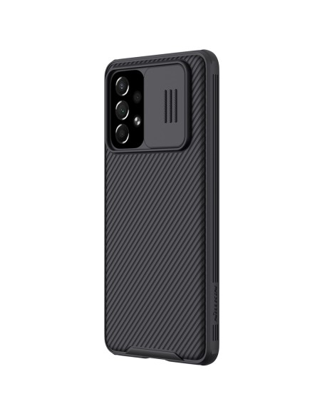 Nillkin CamShield Pro Case Armored Case Cover kameros apsauga, skirta Samsung Galaxy A73 Black Nillkin CamShield Pro Case Armored Case Cover kameros apsauga, skirta Samsung Galaxy A73 Black