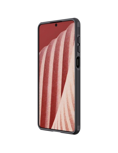 Nillkin CamShield Pro Case Armored Case Cover kameros apsauga, skirta Samsung Galaxy A73 Black Nillkin CamShield Pro Case Armored Case Cover kameros apsauga, skirta Samsung Galaxy A73 Black