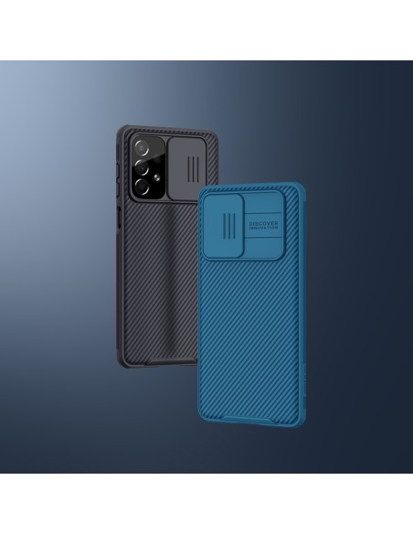 Nillkin CamShield Pro Case Armored Case Cover kameros apsauga, skirta Samsung Galaxy A73 Black Nillkin CamShield Pro Case Armored Case Cover kameros apsauga, skirta Samsung Galaxy A73 Black