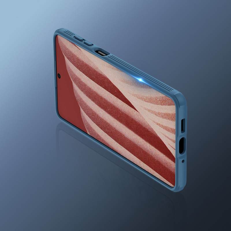 Nillkin CamShield Pro Case Armored Case Cover kameros apsauga, skirta Samsung Galaxy A73 Black