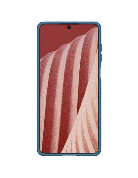 Nillkin CamShield Pro Case Armored Case Cover kameros apsauga, skirta Samsung Galaxy A73 Blue Nillkin CamShield Pro Case Armored Case Cover kameros apsauga, skirta Samsung Galaxy A73 Blue