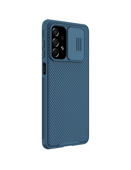 Nillkin CamShield Pro Case Armored Case Cover kameros apsauga, skirta Samsung Galaxy A73 Blue Nillkin CamShield Pro Case Armored Case Cover kameros apsauga, skirta Samsung Galaxy A73 Blue