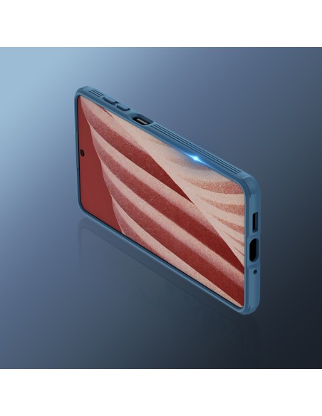 Nillkin CamShield Pro Case Armored Case Cover kameros apsauga, skirta Samsung Galaxy A73 Blue Nillkin CamShield Pro Case Armored Case Cover kameros apsauga, skirta Samsung Galaxy A73 Blue