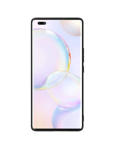 Nillkin Textured Case tvirtas sustiprintas dėklas su gelio rėmu ir nailonine nugara, skirtas Honor 50 Pro juodai Nillkin Textured Case tvirtas sustiprintas dėklas su gelio rėmu ir nailonine nugara, skirtas Honor 50 Pro juodai