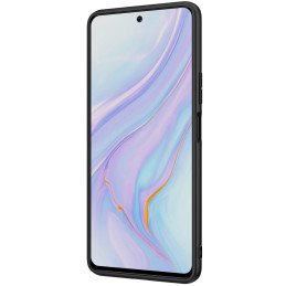 Nillkin Textured Case tvirtas sustiprintas dėklas su gelio rėmu ir nailonine nugara, skirtas Honor 50 SE juodai