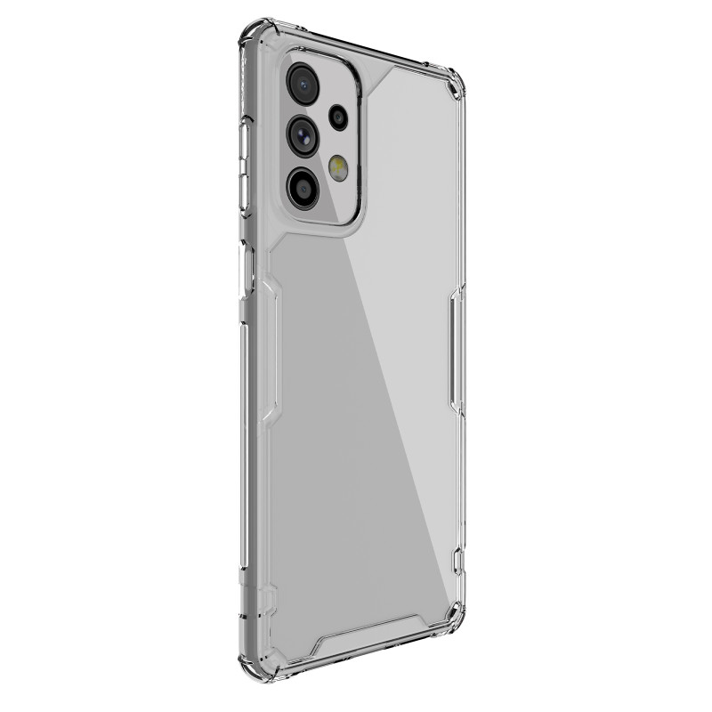 Nillkin Nature Pro dėklas Samsung Galaxy A73 šarvuotu dangteliu permatomas dangtelis