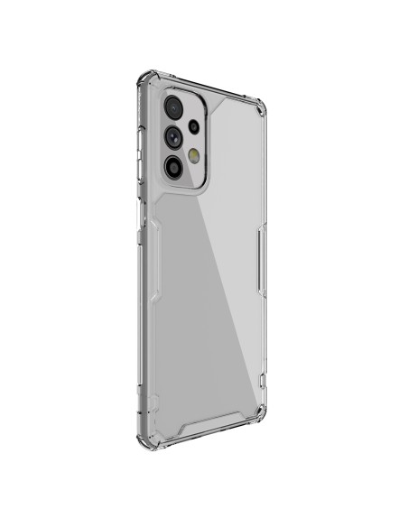 Nillkin Nature Pro dėklas Samsung Galaxy A73 šarvuotu dangteliu permatomas dangtelis Nillkin Nature Pro dėklas Samsung Galaxy A73 šarvuotu dangteliu permatomas dangtelis