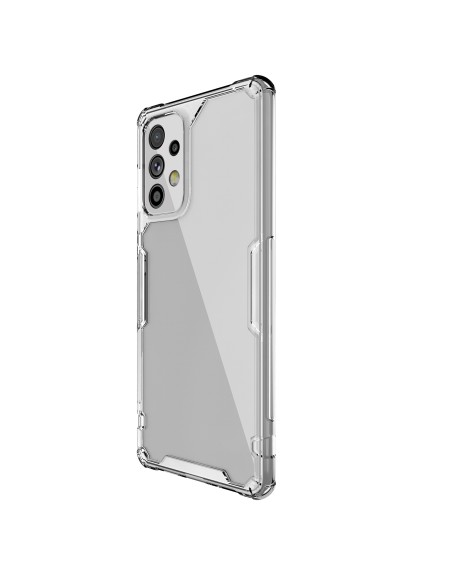 Nillkin Nature Pro dėklas Samsung Galaxy A73 šarvuotu dangteliu permatomas dangtelis Nillkin Nature Pro dėklas Samsung Galaxy A73 šarvuotu dangteliu permatomas dangtelis