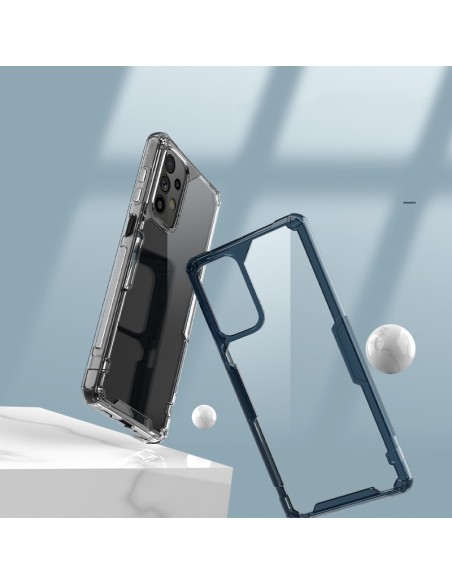 Nillkin Nature Pro dėklas Samsung Galaxy A73 šarvuotu dangteliu permatomas dangtelis Nillkin Nature Pro dėklas Samsung Galaxy A73 šarvuotu dangteliu permatomas dangtelis
