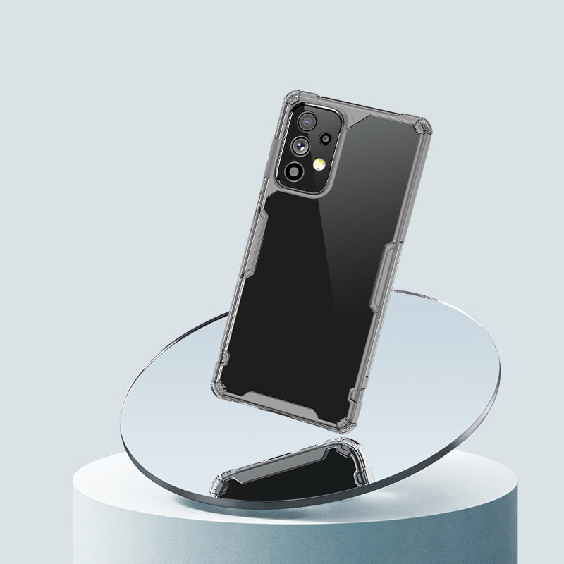 Nillkin Nature Pro dėklas Samsung Galaxy A73 šarvuotu dangteliu permatomas dangtelis