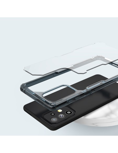 Nillkin Nature Pro dėklas Samsung Galaxy A73 šarvuotu dangteliu permatomas dangtelis Nillkin Nature Pro dėklas Samsung Galaxy A73 šarvuotu dangteliu permatomas dangtelis