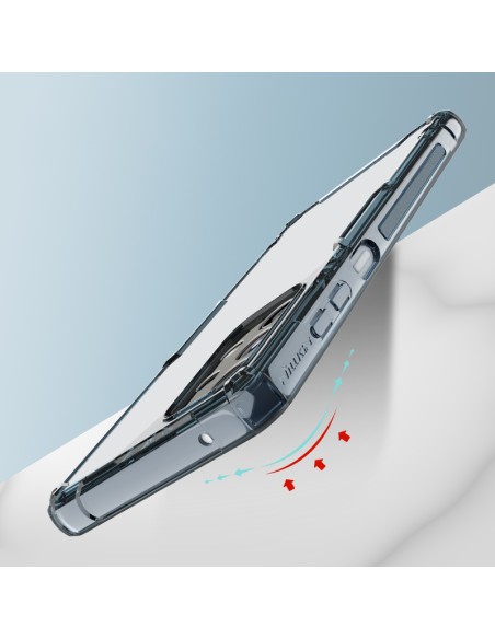 Nillkin Nature Pro dėklas Samsung Galaxy A73 šarvuotu dangteliu permatomas dangtelis Nillkin Nature Pro dėklas Samsung Galaxy A73 šarvuotu dangteliu permatomas dangtelis