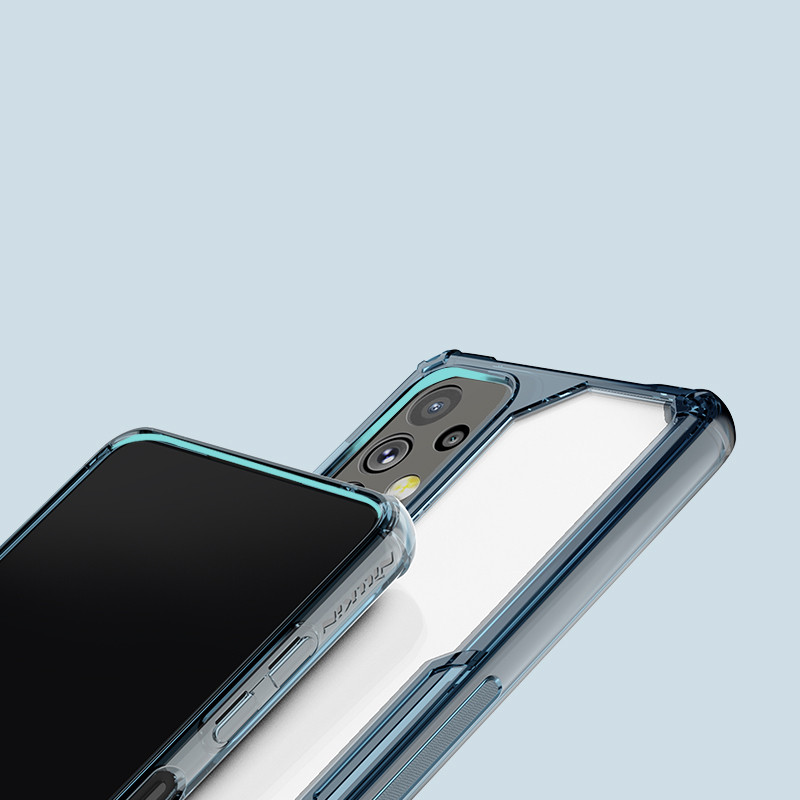 Nillkin Nature Pro dėklas Samsung Galaxy A73 šarvuotu dangteliu permatomas dangtelis