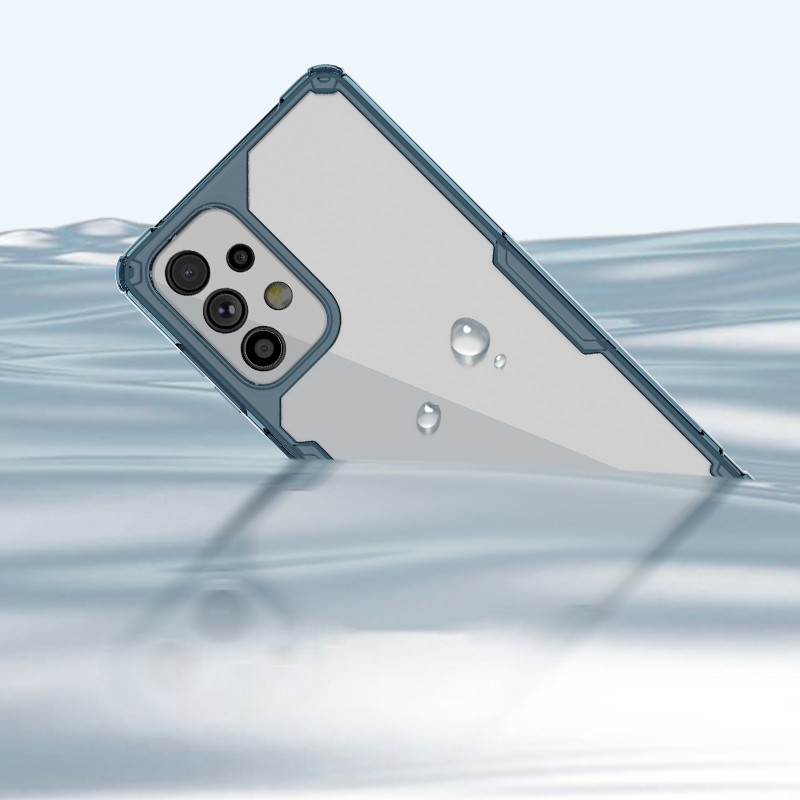 Nillkin Nature Pro dėklas Samsung Galaxy A73 šarvuotu dangteliu permatomas dangtelis