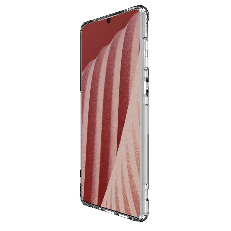Nillkin Nature Pro dėklas Samsung Galaxy A73 šarvuotu dangteliu permatomas dangtelis