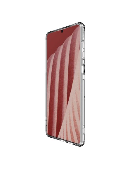 Nillkin Nature Pro dėklas Samsung Galaxy A73 šarvuotu dangteliu permatomas dangtelis Nillkin Nature Pro dėklas Samsung Galaxy A73 šarvuotu dangteliu permatomas dangtelis