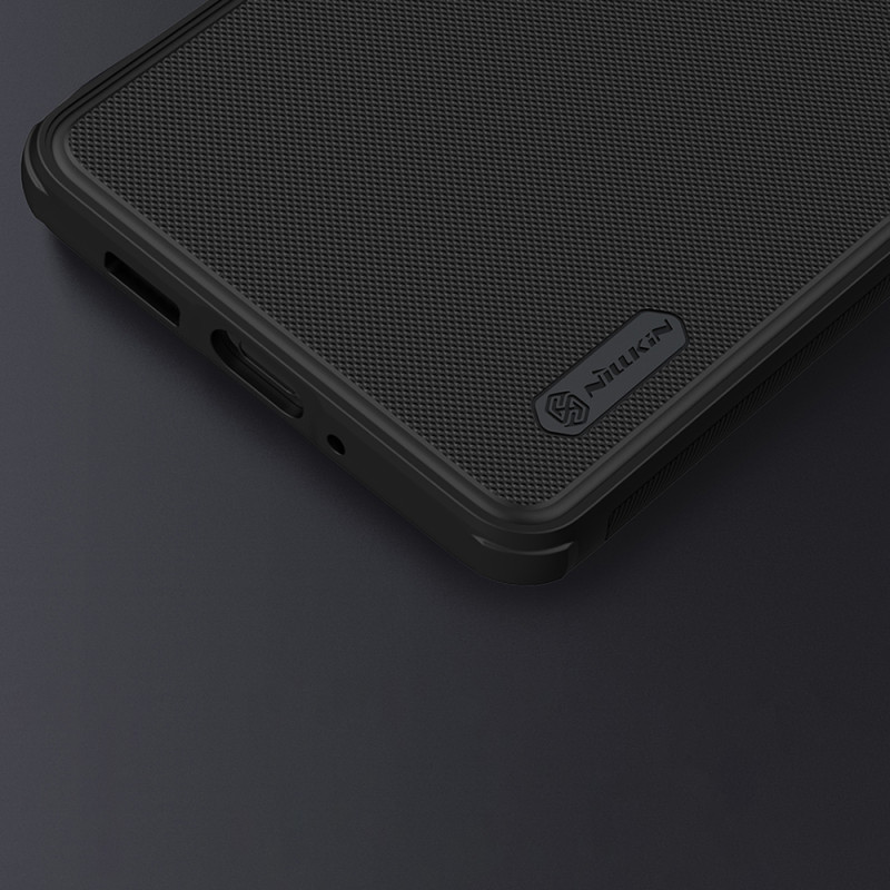 Nillkin Super Frosted Shield Pro patvarus dėklo dangtelis, skirtas Samsung Galaxy A73 mėlynas