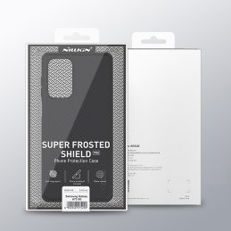 Nillkin Super Frosted Shield Pro patvarus dėklo dangtelis, skirtas Samsung Galaxy A73 raudonas