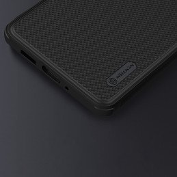 Nillkin Super Frosted Shield Pro patvarus dėklo dangtelis, skirtas Samsung Galaxy A73 raudonas