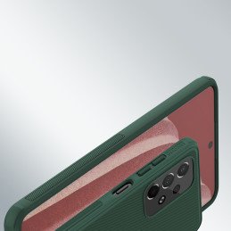 Nillkin Super Frosted Shield Pro patvarus dėklo dangtelis, skirtas Samsung Galaxy A73 raudonas