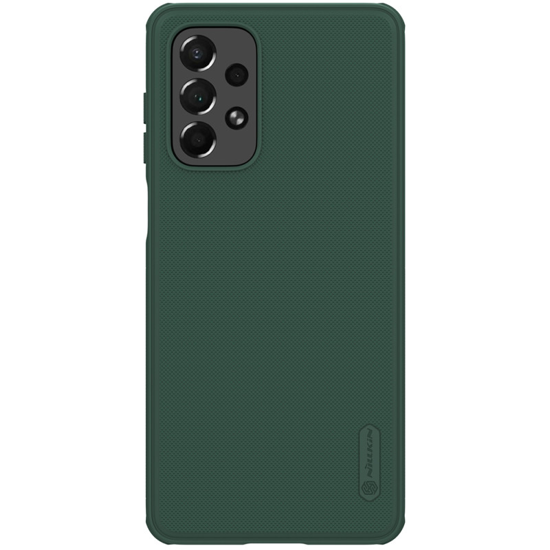 Nillkin Super Frosted Shield Pro patvarus dėklo dangtelis, skirtas Samsung Galaxy A73 žalias