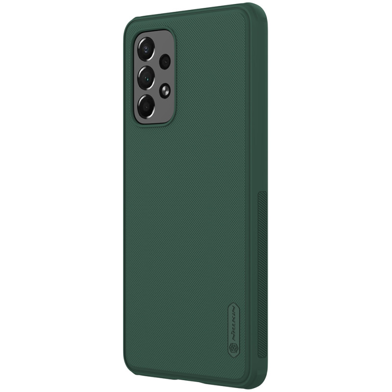 Nillkin Super Frosted Shield Pro patvarus dėklo dangtelis, skirtas Samsung Galaxy A73 žalias