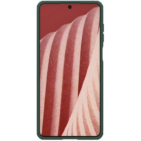 Nillkin Super Frosted Shield Pro patvarus dėklo dangtelis, skirtas Samsung Galaxy A73 žalias Nillkin Super Frosted Shield Pro patvarus dėklo dangtelis, skirtas Samsung Galaxy A73 žalias
