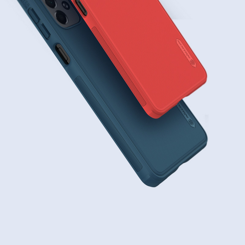 Nillkin Super Frosted Shield Pro patvarus dėklo dangtelis, skirtas Samsung Galaxy A73 žalias