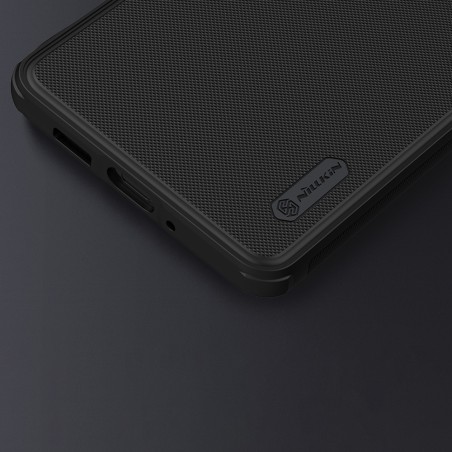 Nillkin Super Frosted Shield Pro patvarus dėklo dangtelis, skirtas Samsung Galaxy A73 žalias Nillkin Super Frosted Shield Pro patvarus dėklo dangtelis, skirtas Samsung Galaxy A73 žalias