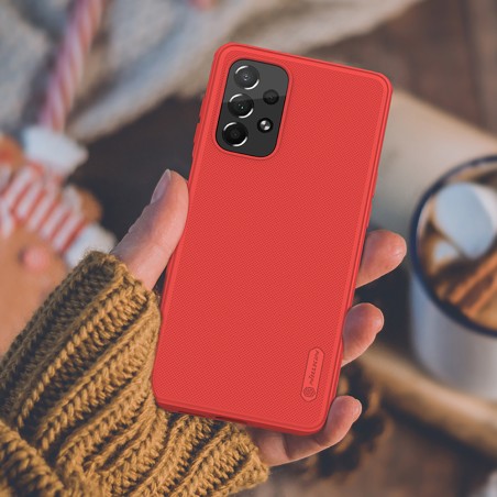 Nillkin Super Frosted Shield Pro patvarus dėklo dangtelis, skirtas Samsung Galaxy A73 žalias Nillkin Super Frosted Shield Pro patvarus dėklo dangtelis, skirtas Samsung Galaxy A73 žalias
