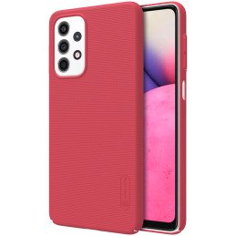 Nillkin Super Frosted Shield sustiprintas dėklo dangtelis, skirtas Samsung Galaxy A33 5G raudonas