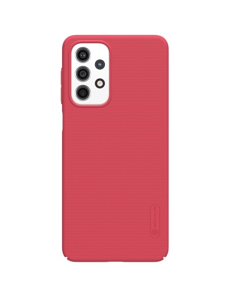 Nillkin Super Frosted Shield sustiprintas dėklo dangtelis, skirtas Samsung Galaxy A33 5G raudonas Nillkin Super Frosted Shield sustiprintas dėklo dangtelis, skirtas Samsung Galaxy A33 5G raudonas