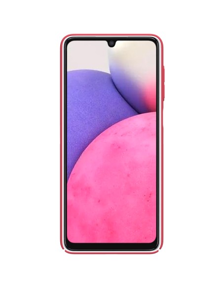 Nillkin Super Frosted Shield sustiprintas dėklo dangtelis, skirtas Samsung Galaxy A33 5G raudonas Nillkin Super Frosted Shield sustiprintas dėklo dangtelis, skirtas Samsung Galaxy A33 5G raudonas