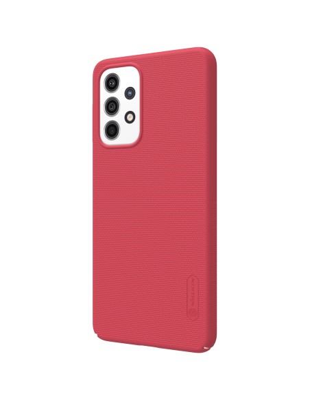 Nillkin Super Frosted Shield sustiprintas dėklo dangtelis, skirtas Samsung Galaxy A33 5G raudonas Nillkin Super Frosted Shield sustiprintas dėklo dangtelis, skirtas Samsung Galaxy A33 5G raudonas