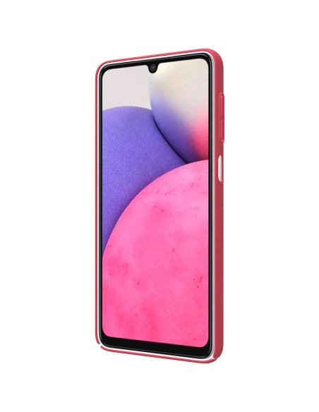 Nillkin Super Frosted Shield sustiprintas dėklo dangtelis, skirtas Samsung Galaxy A33 5G raudonas Nillkin Super Frosted Shield sustiprintas dėklo dangtelis, skirtas Samsung Galaxy A33 5G raudonas