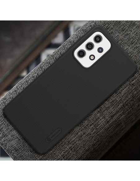 Nillkin Super Frosted Shield sustiprintas dėklo dangtelis, skirtas Samsung Galaxy A33 5G raudonas Nillkin Super Frosted Shield sustiprintas dėklo dangtelis, skirtas Samsung Galaxy A33 5G raudonas
