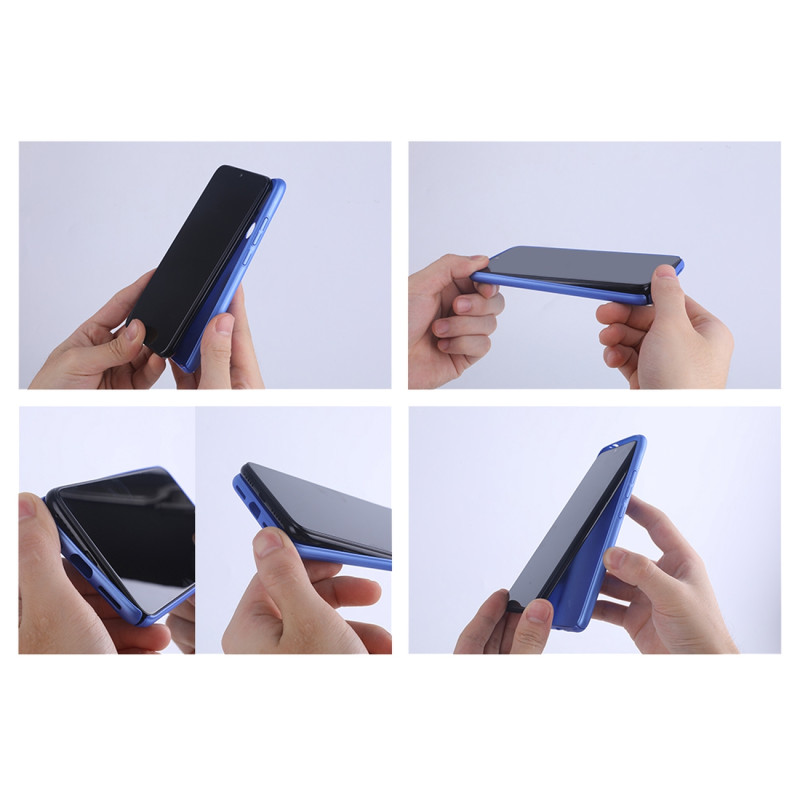 Nillkin Super Frosted Shield sustiprintas dėklo dangtelis, skirtas Samsung Galaxy A33 5G raudonas