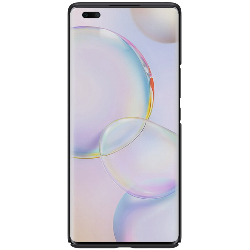 Nillkin Super Frosted Shield sustiprintas dėklo dangtelis, skirtas Honor 50 Pro juodas